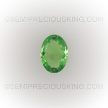 Natural Tsavorite Oval Facet Cut 7X5mm Mint Green Color VS Clarity Green Garnet  - £132.45 GBP