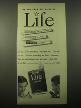1948 Life Cigarettes Ad - Do you know the facts of Life - £14.55 GBP
