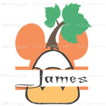 Candy Corn Mouse Name James - $1.25