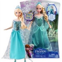 New Disney Frozen Elsa Musical Magic Doll 12&quot; Sing&#39;s, Light&#39;s Up, Glows - £70.88 GBP