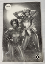 1993 LYCRA WOMAN AND SPANDEX GIRL SPECIAL RARE LIMITED EDITION ARTIST SI... - £63.00 GBP