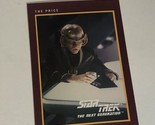 Star Trek The Next Generation Trading Card Vintage 1991 #190 The Price - $1.97