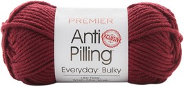 Premier Yarns Anti Pilling Everyday Bulky Yarn Sangria Pack of 1 Skein - $23.92