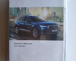 2017 Audi Q7 Owners Manual Sport 17 [Paperback] Audi - $91.02