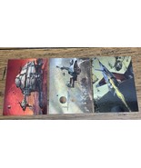 JOHN BERKEY 1994 FPG METALLIC STORM INSERT CARD LOT OF 3 CV JD - €12,83 EUR