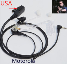 Fbi Style Headset/Earpiece Mic For Motorola Walkie Talkie Talkabout Radi... - $17.99
