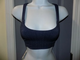 Free People Movement On The Radar Bra Soft Heather Blue Activewear Size XS/S New - £27.97 GBP