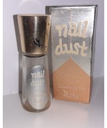 Charles of the Ritz Nail Polish Dust Vintage 50s Box and Empty Bottle GOLD - £6.34 GBP