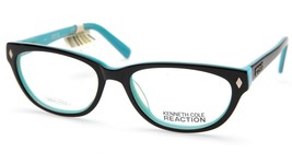 New Kenneth Cole Reaction KC750 col.005 Black Eyeglasses 53-17-135mm - £42.39 GBP