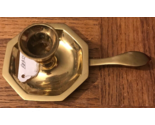 Vintage Brass Candle Holder-Rare-SHIPS N 24 HOURS - $18.69