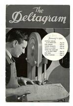 The Deltagram January 1935 Delta Mfg Wood Tools Magazine - $17.82