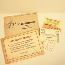 The Fisher 500B FM Multiplex Receiver Service Manual - $46.10