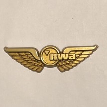 Northwest Airlines Toy Plastic Gold Pilot Wings Sticker - Many Available! - $2.65