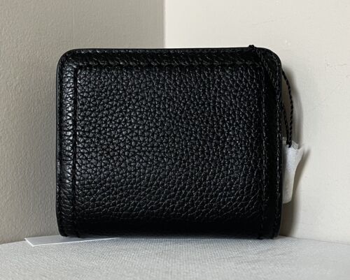 New Marc Jacobs Compact Bifold Wallet Leather Grey / Black Multi Item image 3