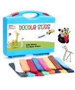 (640 Pieces And 1 Travel Case) Wax Yarn Sticks | 6-Inch, 13 Neon Colors ... - £23.06 GBP