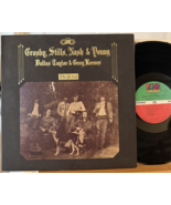 Crosby Stills Nash Young Deja Vu Vinyl LP Atlantic SD 7200 Woodstock Our... - $19.99