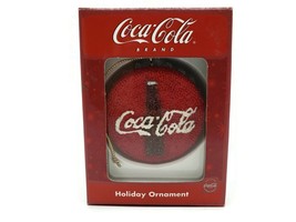 Coca-Cola Coke Kurt Adler Red Bottle Cap Holiday Christmas Tree Ornament - £9.29 GBP