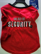 YOULY Head of Security Dog Tee, Large - $13.85