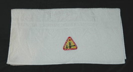 Star Trek The Next Generation StarFleet Academy Logo White Bath Towel 20... - £20.95 GBP