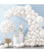129pcs Pearl White Balloons Kit – Latex Balloons for Wedding &amp; Party Decor - $38.99