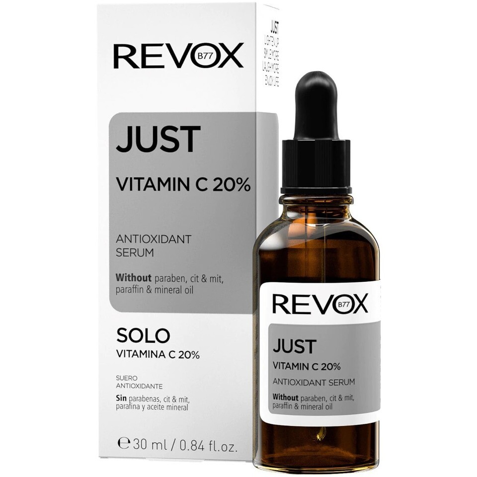 REVOX Just Vitamin C 20% Serum Antioxidant without Paraben, Paraffin, 30ml - $29.04