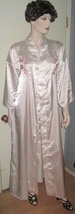 TOOT SWEET Ladies Women&#39;s floral Pattern Satin Long Night Gown Robe Sz X... - £24.03 GBP