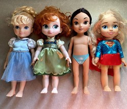Disney Princess &amp; Super Girl 16&quot; Dolls - £30.32 GBP