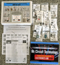 Mr Circuit STEM Learn Electronics Course Lab 1  Video Lessons &amp; Cert #11... - $44.55