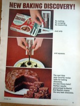 Nestle’s Choco-bake Print Magazine Advertisement 1964 - £2.36 GBP