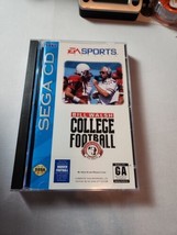 Bill Walsh College Football (Sega CD) Complete CIB w/Reg Card! Tested EXCELLENT! - £13.40 GBP