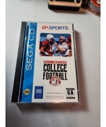 Bill Walsh College Football (Sega CD) Complete CIB w/Reg Card! Tested EX... - £13.22 GBP