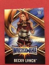 2017 Topps WWE WrestleMania 33 Roster Card Becky Lynch WMR-17 - £1.94 GBP