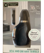 Manual Nose and Ear Hair Trimmer - $18.97 CAD