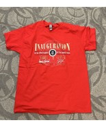 TRUMP INAUGURATION 2025 RED T SHIRT Lg MAKE AMERICA GREAT AGAIN REPUBLIC... - €15,48 EUR