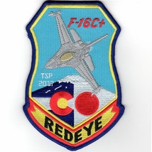 6" Usaf Air Force 120FS F-16C+ Tsp 2017 Embroidered Jacket Patch - $34.99