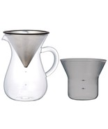 1.1 Liter Kinto Carafe Coffee Set with Strainer No Need for Paper Filters - £35.55 GBP