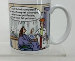 Revilo Hairdresser Impossible Client Funny Comic Coffee Cup Mug Hallmark - £13.14 GBP