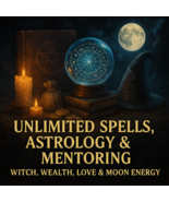 Unlimited Spells, Astrology &amp; Mentoring for Wealth, Love, Success &amp; Moon... - $3,263.41 MXN
