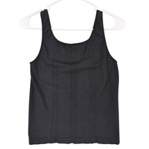 Barely There Black Stretch Cami Top, Women&#39;s XL Camisole Tribal Pattern - $20.00