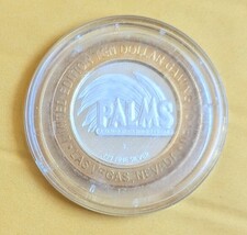 Palms Las Vegas H&amp;Huntington Ltd Edtn Ten Dollar Gaming Token .999 Fine ... - €25,71 EUR
