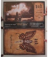 P.O.D. Poster POD Payable On Death Album Playstation 2 Package Promo 2-S... - $37.81 CAD