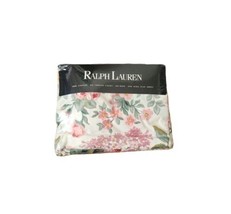 Vintage Ralph Lauren ALLISON Country Floral Flat Sheet King Size Bed New - $198.00