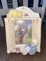 Charpente Winnie the Pooh Christopher Robin Picture Frame Disney 3D Eeyore - £14.56 GBP