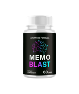 Memo Blast Capsules – MemoBlast Natural Memory Focus Support- 60 Capsules - $17.49