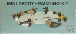 Vintage Jerry Hutchins Mini Decoy Painting Kit - 1983 - £18.79 GBP