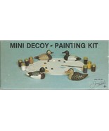 Vintage Jerry Hutchins Mini Decoy Painting Kit - 1983 - £18.76 GBP
