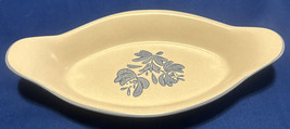 Pfaltzgraff  USA YORKTOWNE Au Gratin Dish 22oz - Blue Floral Stoneware 270 - £8.84 GBP