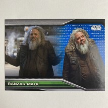 2021 Topps Star Wars Bounty Hunters B1-34 Ranzar Malk - £0.99 GBP