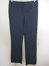 MAURICES LADIES STRETCH BLUE PANTS-3/4R-COTTON/POLY/SPANDEX-8.5&quot; RISE-WO... - $7.69