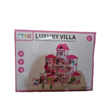 NEW TEMI Dollhouse DIY Assembly Multistory Toy - $60.78